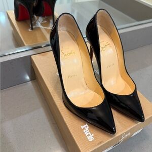 Christian Louboutin Glossy Black Heels